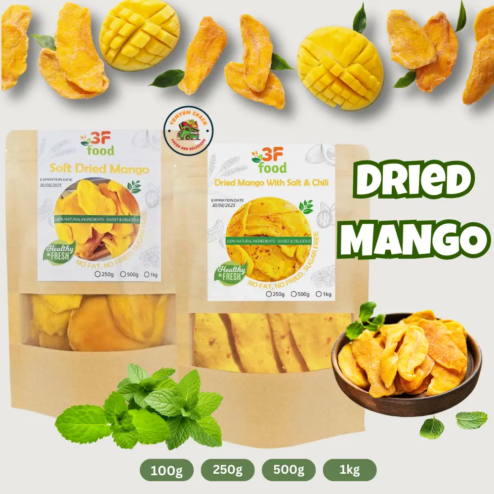 Dried Mango with Chili Salt - A Unique and Delicious Specialty from Vietnam
