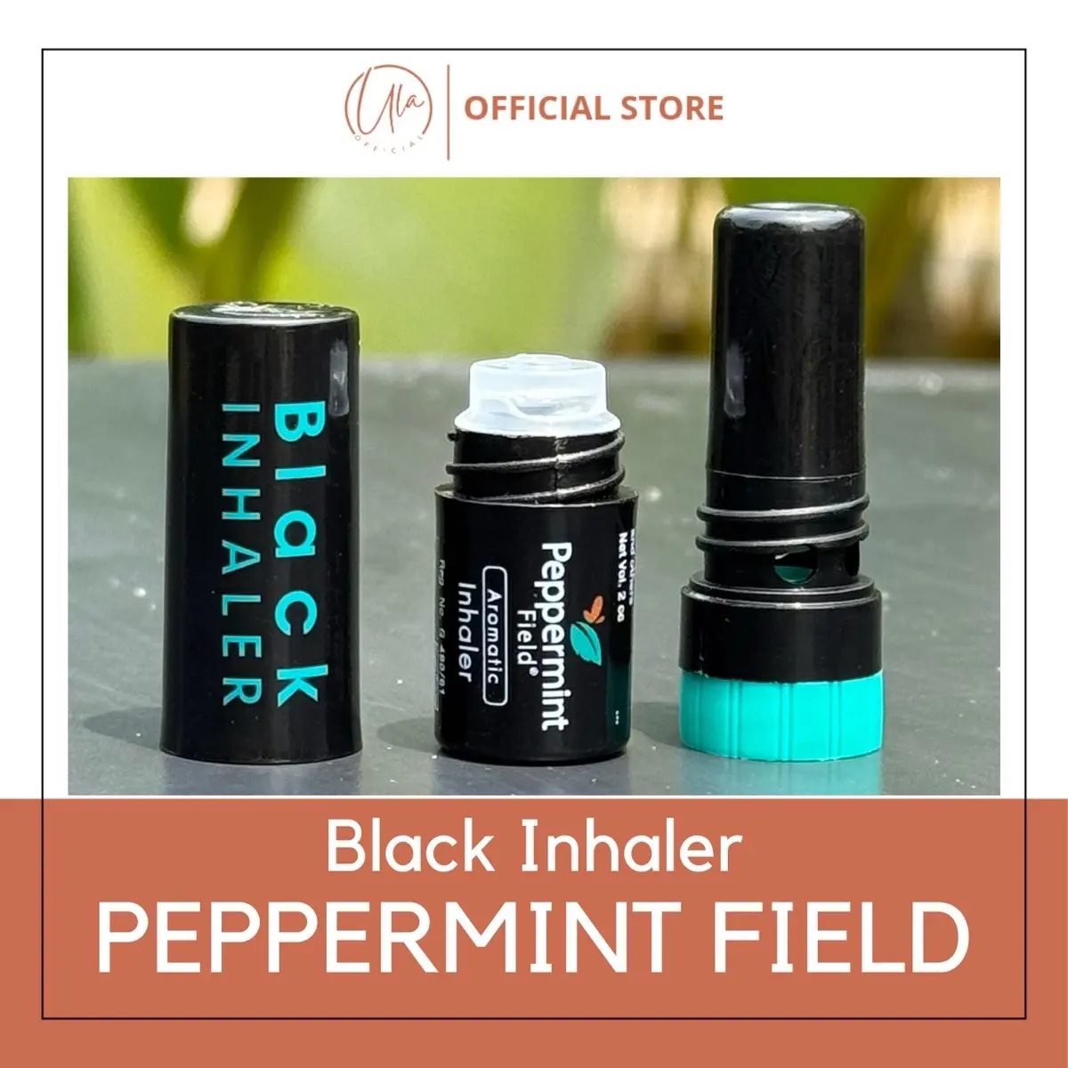 ula — Peppermint Field Black Inhaler