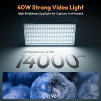Gambar Ulanzi LM-P40 Bi-Color / Ulanzi LM-P40RGB LED Video Light 2700-6500K 40W Portable Camera Light Garansi Resmi - RGB dari FUJISHOPid Kota Administrasi Jakarta Pusat 3 Tokopedia
