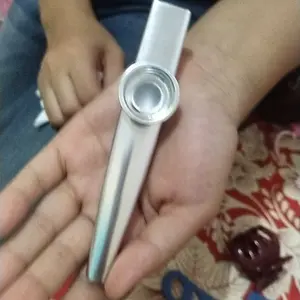 Kazoo Metal Zebra Tsai Alat Musik Tiup