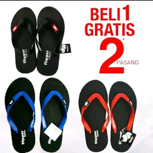 PROMO BELI 1 GRATIS 2 SANDAL JEPIT Pria Filapper Terbaru Sandal Pria Dewasa