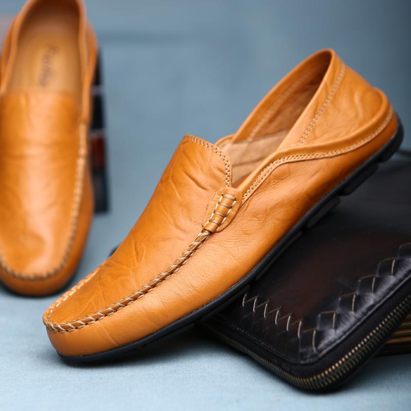 Product Introduction of Giày Da Nam, Giày Đế Bằng Thoáng Khí, Thường Ngày, Công Sở, Hợp Thời Trang, Thời Trang Ngoài Trời, Hàng Có Sẵn 14