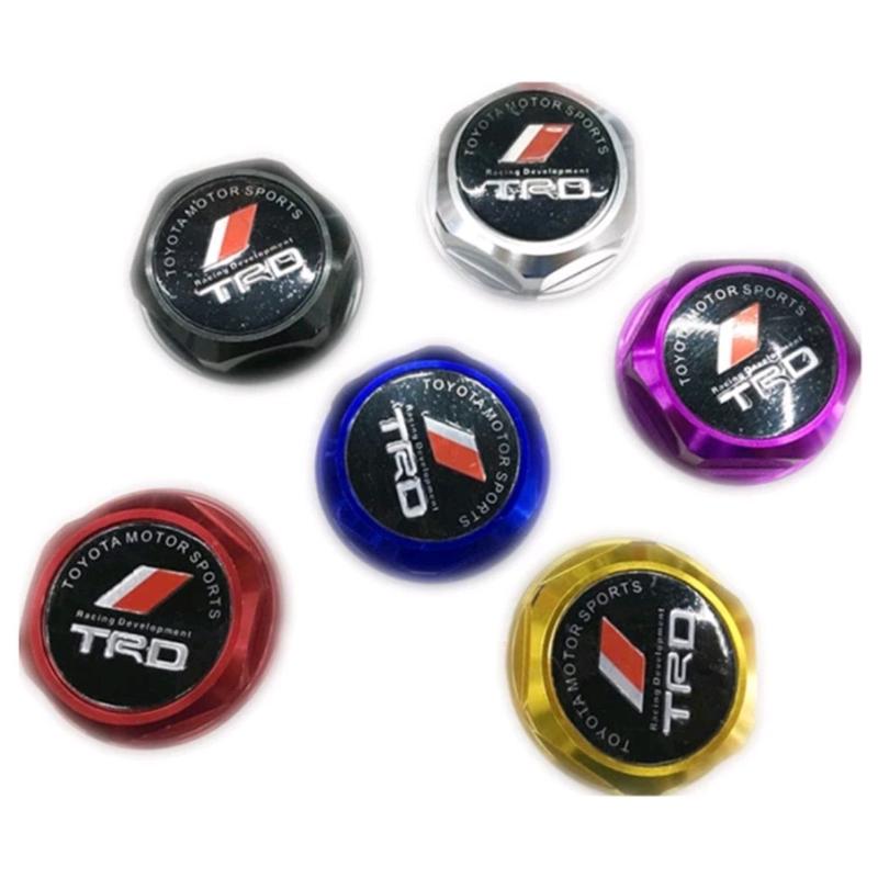 Tutup Oli Mesin Toyota TRD Engine Oil Cap Toyota CNC 3