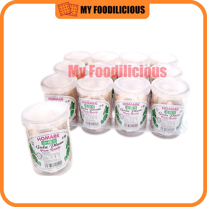 Product Introduction of <SG Ready Stock >Homark Plum Candy Tablet Candy Gula Asam Boi Sweets Snacks Candies Gula-Gula 45g x12 pcs 0