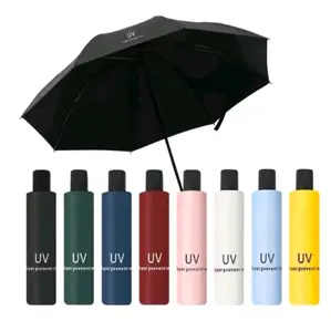 Payung Lipat UV - Manual Pelindung Matahari dan Hujan