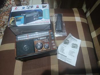 Product Review of Radio Rechargeable Radio Mini Portable Bluetooth USB Flashlight Wired from Q**Q 0