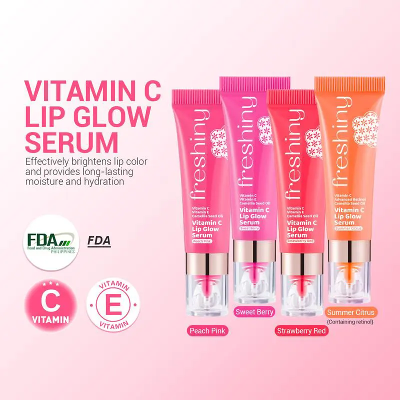 4 ColorsVitamin C Lip Care Serum 8g*1pcs | pH-Sensing Color + Moisturizing | Camellia Seed Oil & Vitamin E | Help Reduce Lip Lines, Long-Wearing Tint - TikTok Shop Philippines 4 ColorsVitamin C Lip Care Serum 8g*1pcs | pH-Sensing Color + Moisturizing | Camellia Seed Oil & Vitamin E | Help Reduce Lip Lines, Long-Wearing Tint - TikTok Shop Philippines