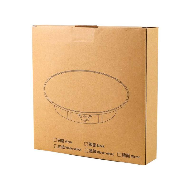 Alas Putar Display Produk Fotografi Video Mirror Rotating 360 13 20 cm 7