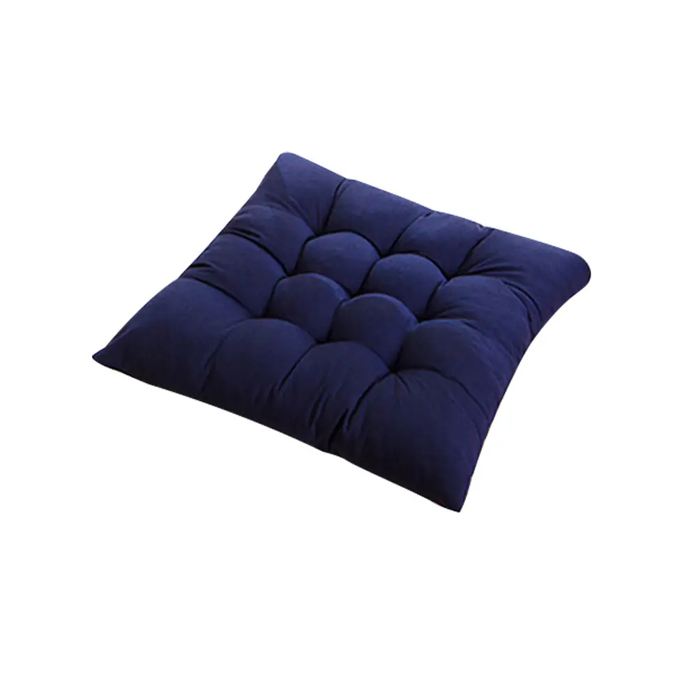 Maodike Simple Design Seat Cushion for Office Breathable Bright Color Seat Cushion Solid Color