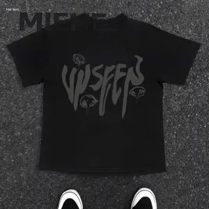 COD (Dikirim dalam 24 jam)MIEMIE.American retro Style T-shirt Oversize Origina Trend kebingungan Print top Kaos Hitam Kaos pria dan Street Style 100%Cotton top /S M XL XXL XXXL/kaos pria/baju kaos pria/kaos pria distro original 100% | Best seller