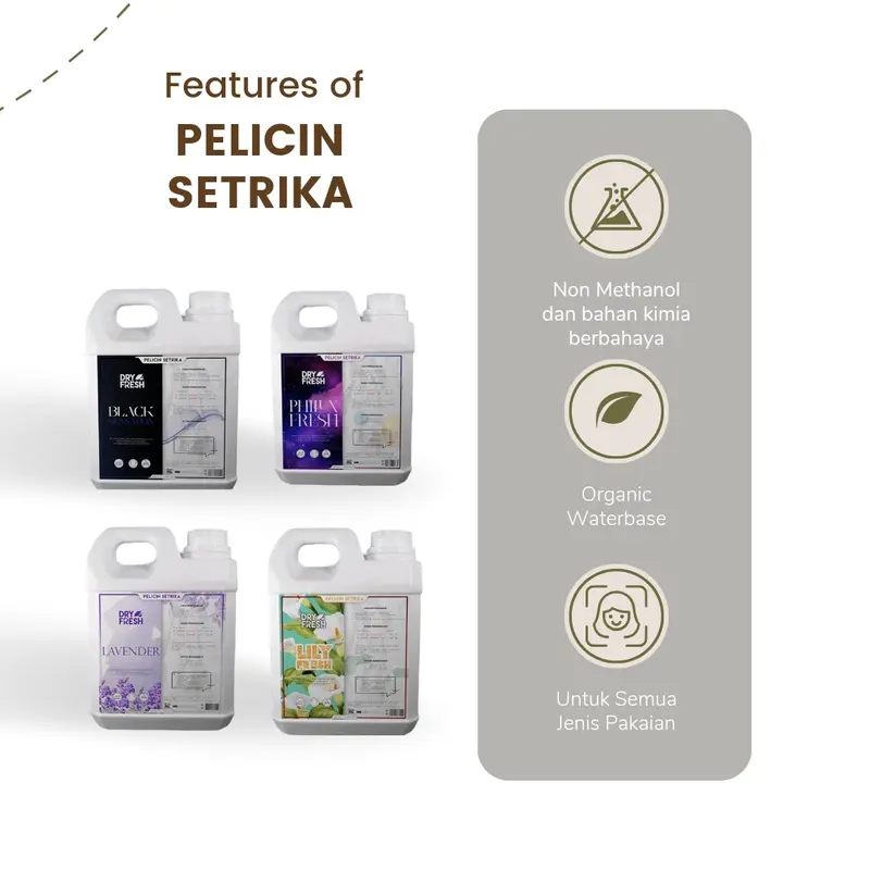 Pelicin Setrika Black Opium Double Dosing Parfum Pelicin Strika Premium Pewangi Laundry Kain 1