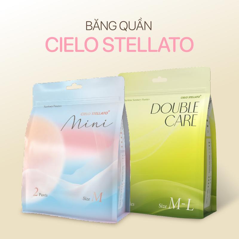 HOT Combo mix băng quần Cielo Stellato MINI và DOUBLE CARE giải pháp toàn diện cho cả chu kỳ