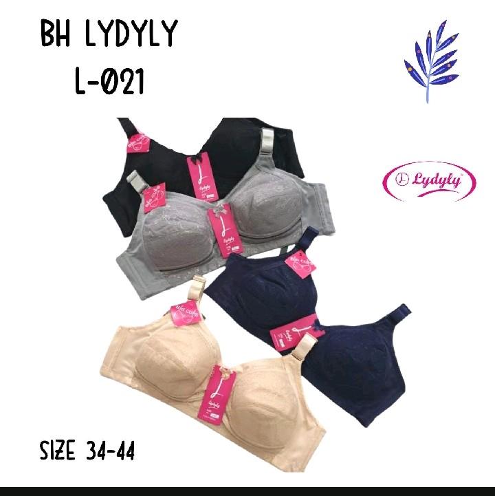 [ 1pcs ] BH JUMBO LYDYLY L021 size 34-44  Tanpa Busa Tanpa Kawat Kait 3 | BRUKAT 3