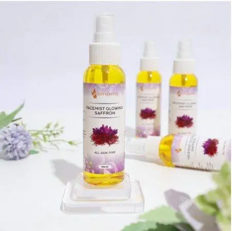Paket Glowing Serum Saffron + Face Mist + Toner Pelicin Ekstra Lemon 2