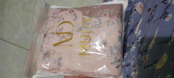 Product Review of Hijab Segiempat Motif Syari Mudymudy from N**a 1