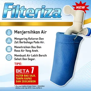 Filter Air Keran Saringan Air Water Filter Bag Karbon Termurah Untuk Air Sumur Dan PDAM