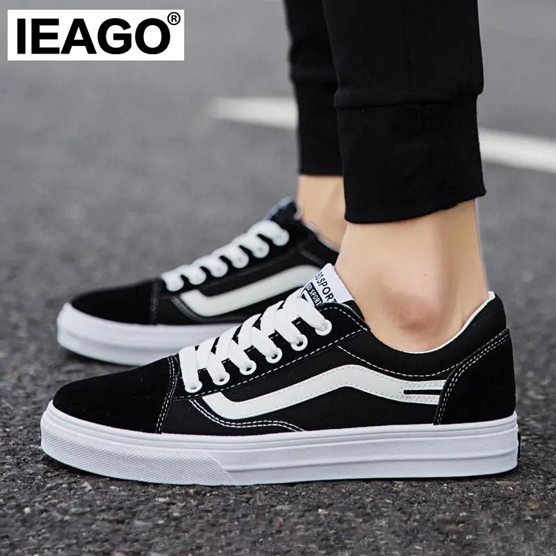 IEAGO Original new men fashion casual shoes comfortable breathable trainers outdoor sports sneakers