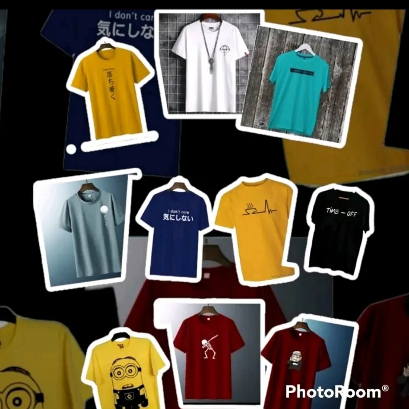 kaos murah 50 rb dapat 3 motif distro pria wanita Katun Sablon Dewasa Lembut Keren Oblong Semi Lokal 2