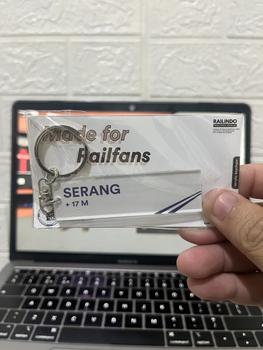 Product Review of Gantungan Kunci Papan Stasiun Kereta Api Putih (Code : P) from N**u 0