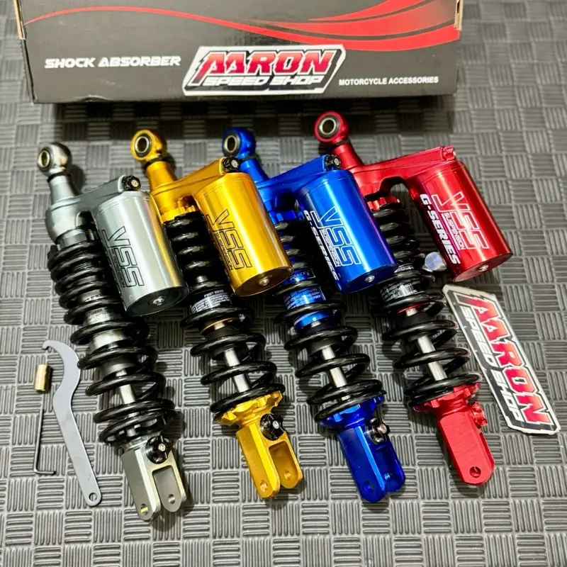 SHOCKBREAKER COPY YSS MODEL G-SPORT SERIES UKURAN 330MM & 310MM MOTOR MATIC SINGLE SHOCK ( VARIO BEAT SCOOPY GENIO STYLO - MIO X-RIDE XEON FINO SOUL DLL ) SHOCK ABSORBER MATIC SINGLE SHOCK G-SPORT SERIES AS CHROME TABUNG ATAS / Motorcycle Sy13SpeedShop SHOCKBREAKER COPY YSS MODEL G-SPORT SERIES UKURAN 330MM & 310MM MOTOR MATIC SINGLE SHOCK ( VARIO BEAT SCOOPY GENIO STYLO - MIO X-RIDE XEON FINO SOUL DLL ) SHOCK ABSORBER MATIC SINGLE SHOCK G-SPORT SERIES AS CHROME TABUNG ATAS / Motorcycle Sy13SpeedShop