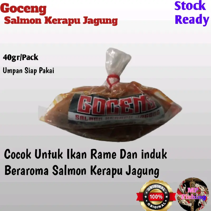 Umpan Goceng Aroma Salmon Kerapu Jagung Produk Bos Hardi 0