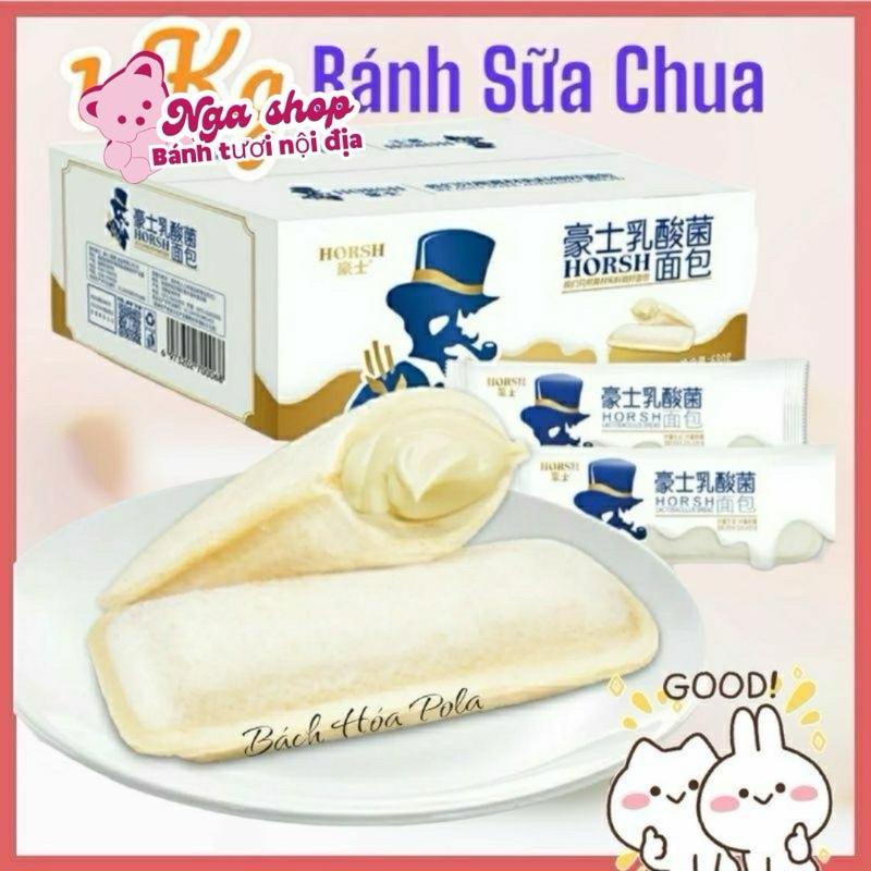 ( 1 KG BÁNH SỮA CHUA ÔNG GIÀ đate mới (41-45cái )