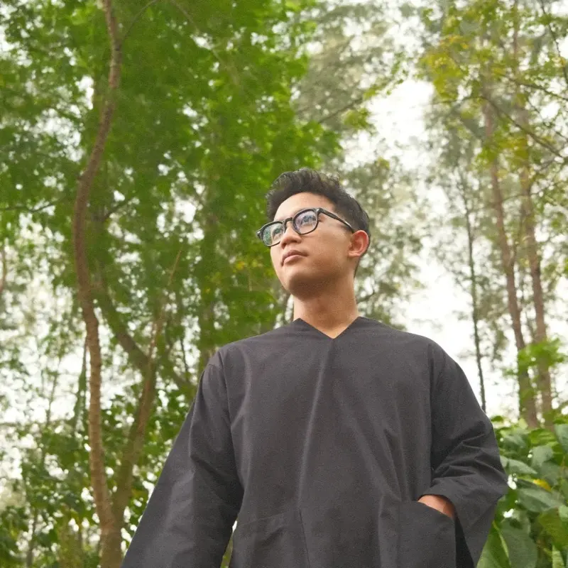 NOAH 3/4 Sleeve Cotton Top