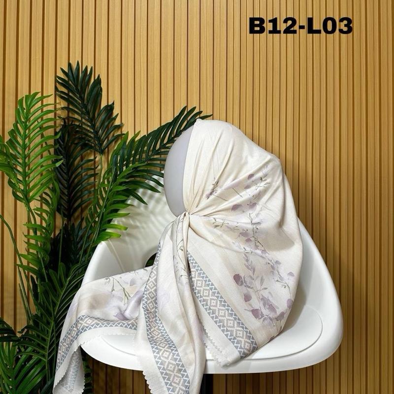 Hijab Voal Segiempat Oliveils Hijab   Muslim Kerudung Wanita 4
