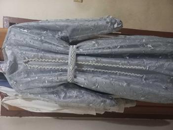 Product Review of Julissa Dress Free Outer Brokat Tille Mutiara Rompi Kondangan Gamis Pesta Polos from y**3 1
