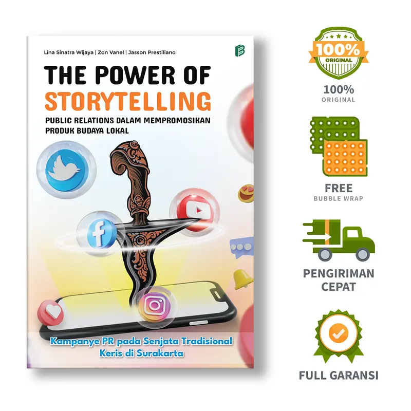 The Power of Storytelling Public Relations dalam Mempromosikan Produk Budaya Lokal: Kampanye PR pada Senjata Tradisional Keris di Surakarta - Lina Sinatra Wijaya, dkk.