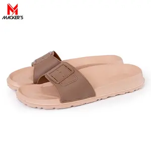 [MACKER'S]  2310 Sandal Karet Wanita Model Gesper Terbaru Sandal Flat Wanita Ringan Premium Quality Anti Slip Sendal Jepit Cewek