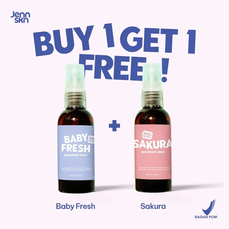 SPESIAL PRICE BUY 1 GET 1  DEODORANT WITH RECUNUENDA 3