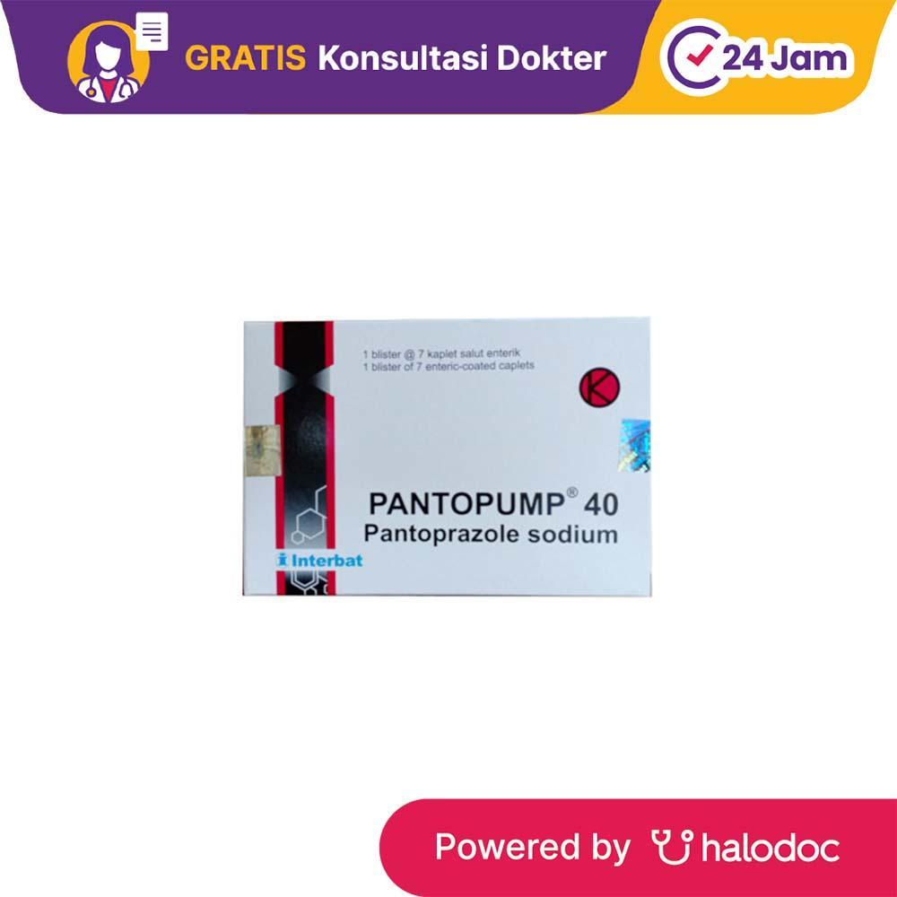 Pantopump 40 mg 7 Kaplet Box