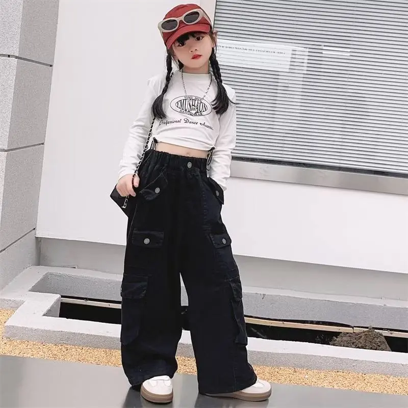 RED OR BLACK | Bawahan Celana Cargo Anak Perempuan Terbaru | Cargo Panst Kaki Serut Gombrang Terlaris