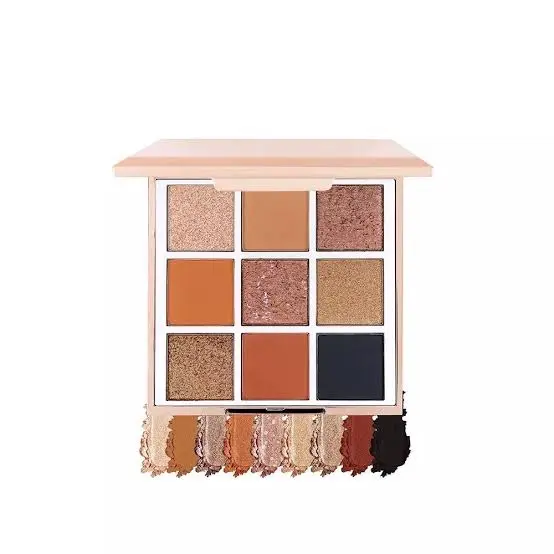 ESQA GODDESS EYESHADOW PALETTE PEACH BRONZE STEEL MAUVE PINK 1