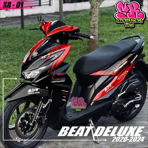 COD Sticker Decal Full Body Honda Beat Deluxe Beat Street 2020 2021 2022 2023 Sticker Beat Deluxe Speed Hunter Racing Beat Street Speed Hunter Racing SR 01