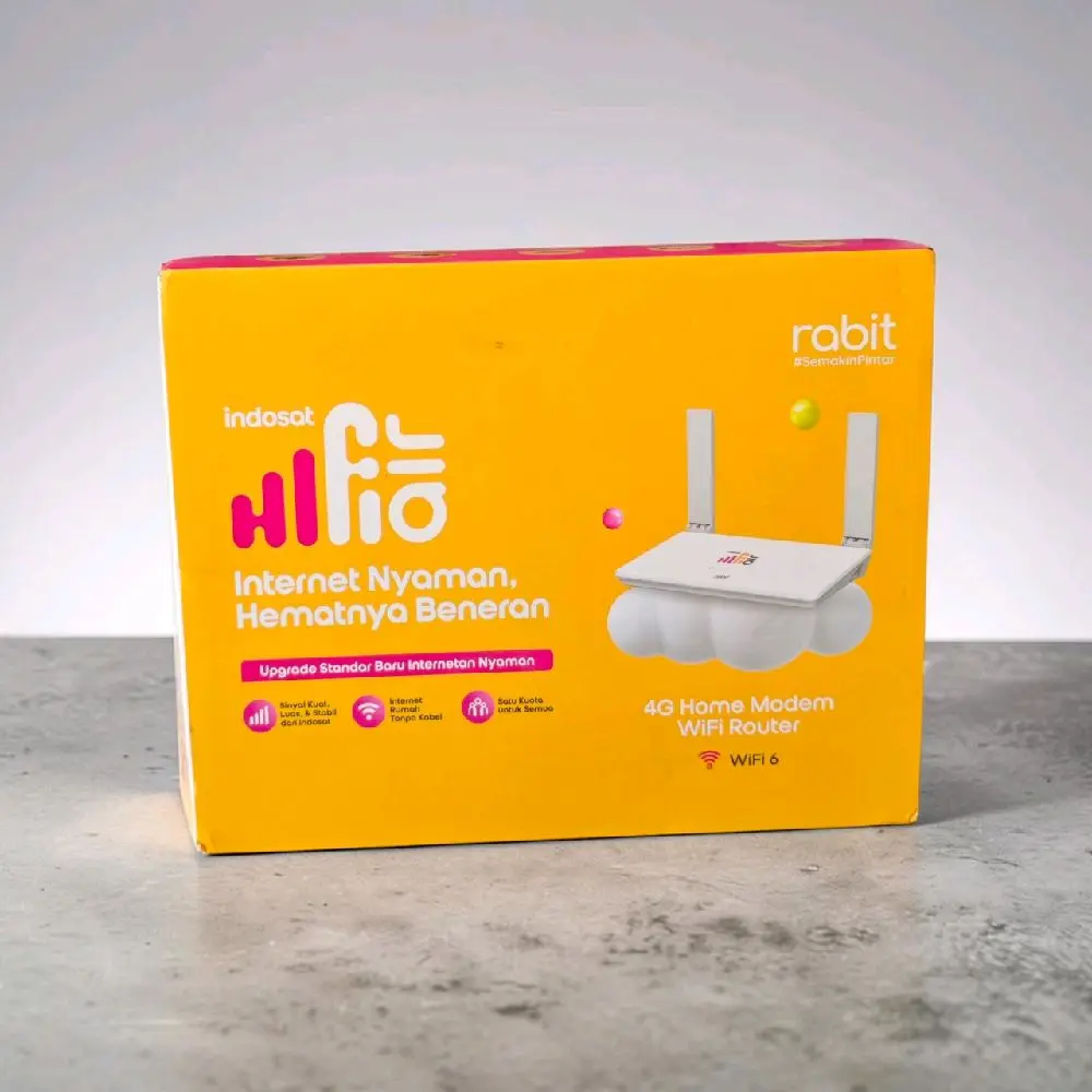 Hifi Air Indosat Rabit CPE-XR Wifi Portable Modem Router Internet Hemat