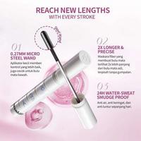 Gambar BNB Barenbliss Roll to Length Steel Mascara | Maskara Waterproof, Sweatproof & Smudgeproof, 24 Jam Panjang & Lentik, Tanpa Gumpal, dengan Vitamin E dari Linda Kosmetik_NEW Kota Palembang 4 Tokopedia