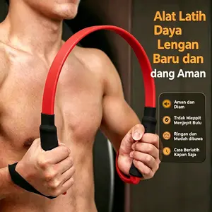 [COD] 30KG Power Twister/Peralatan Kebugaran Penguat Lengan Rumah Lengan Dalam Ruangan Grip/Bar Latihan Dada Pria Grip Bar Pelatih Otot Lengan, Melatih otot pectoralis mayor, otot punggung, bisep, dan masih banyak lagi