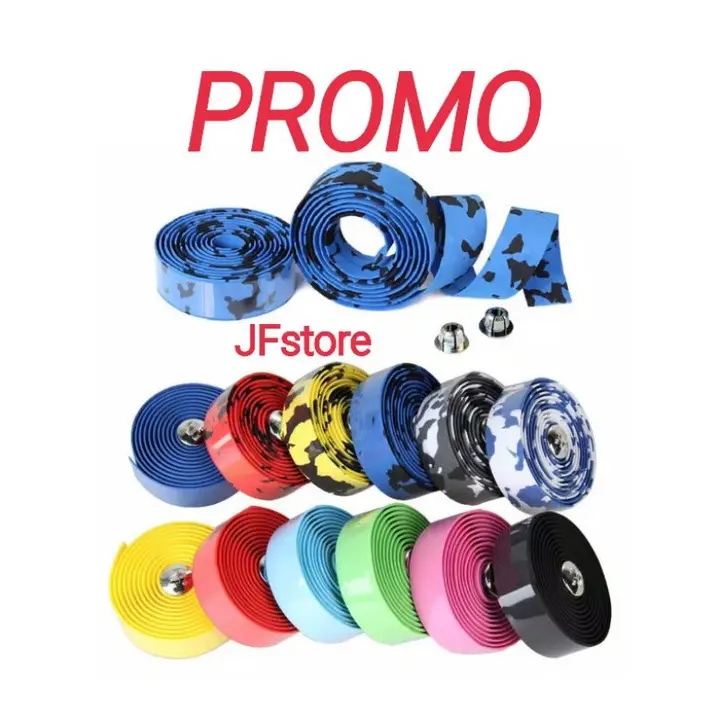 1 Roll Bartape Handlebar Sepeda 2 Meter Macam Macam Warna