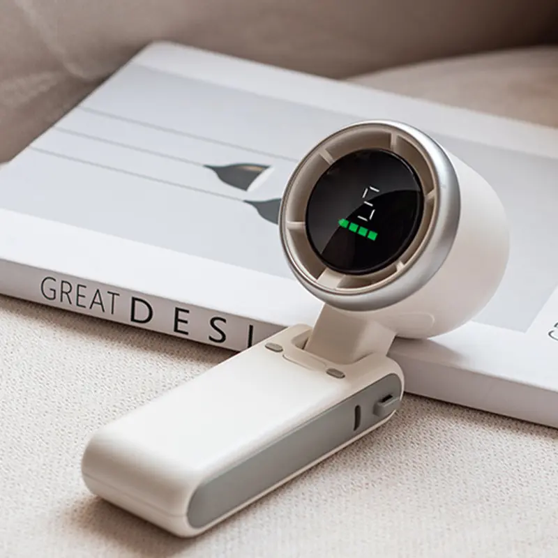 Quạt Turbo cầm tay Quạt nhỏ di động Quạt điện gió lớn im lặng mini với cáp sạc USB 1