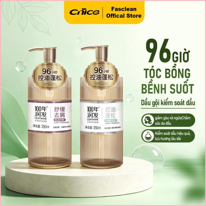 [Khuyến mãi sốc] Cnice Dầu Gội Kiểm Soát Dầu & Chống Gàu Làm Nóng Tóc & Da Đầu Làm Dịu 350ml