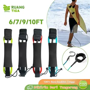 Leash Surfboard Tali Papan Selancar Leash Tali Pedal Kaki Tali Papan Surfing Surfboard Leg Rope