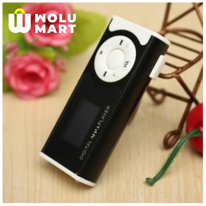 Istimewa ‼️ Mp3 Player Dengan Slot Tf & Clip & Led Flashlight 1