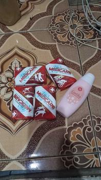 Product Review of 4/12 PCS Sabun Mandi Medicare Sabun Batang 90 gram Biru Hitam Kuning Merah Perawatan Soap Membersihkan Tubuh from S**7 0