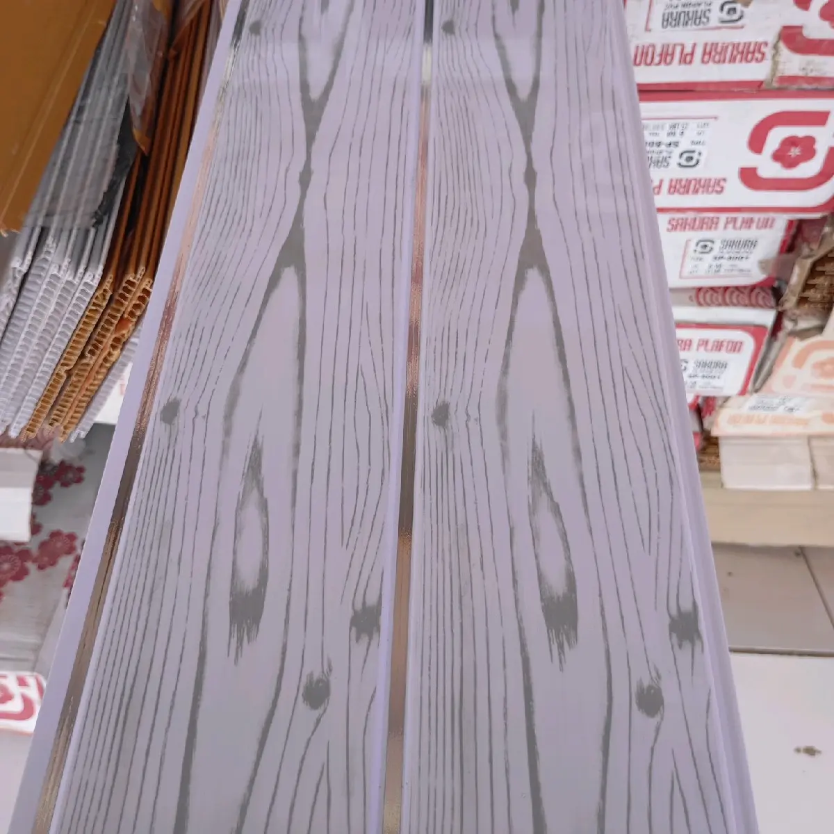 Bahan Plafon PVC Kode SP-7705, TERSEDIA BERBAGAI MACAM UKURAN PLAFON