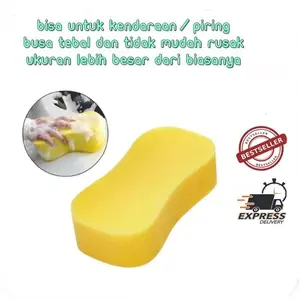 Sponge Busa Cuci Motor Mobil / Spons Cuci Motor Busa Foam Wash Kendaraan Car