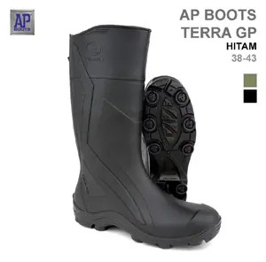 AP BOOTS TERRA GP HITAM SIZE 38-43 - SEPATU BOOTS PRIA