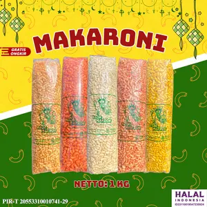 1 BAL MAKARONI KRESS BANTAT KEMASAN 1 KG 5 VARIAN RASA Food Snack Cemilan Makanan Pedas