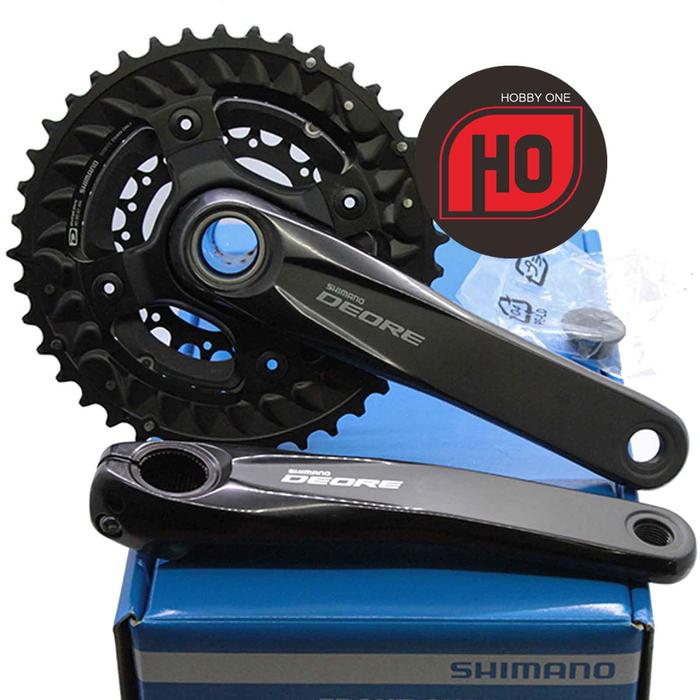 Gambar SHIMANO DEORE FC-M6000-3 40-30-22T 3x10 Speed MTB Crank Crankset - 170mm dari Hobby One Kota Bandung Tokopedia